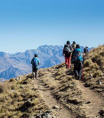 Caminata en Santa Cruz en Llanganuco